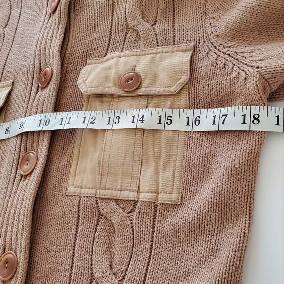 Lauren Jeans Company Large Cardigan Button up Sweater - Picture 9 of 9